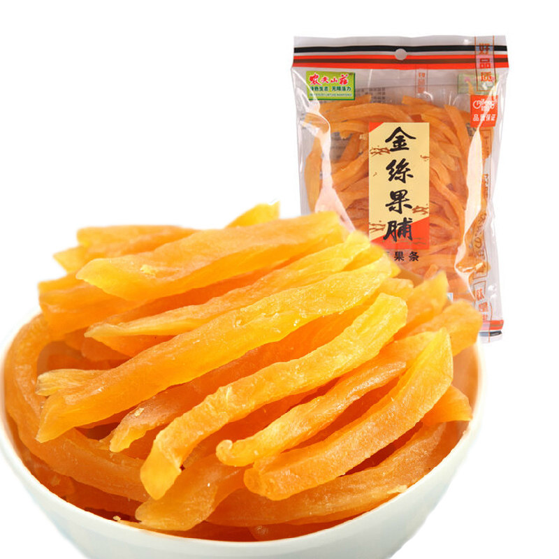 【天猫超市】农夫山庄金丝果脯190g/包软薯条地瓜干有嚼劲煮稀饭