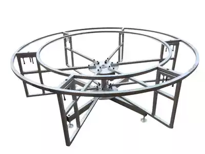 Electric bracket dining table bracket round table bracket mahogany round table electric core bracket single layer bracket