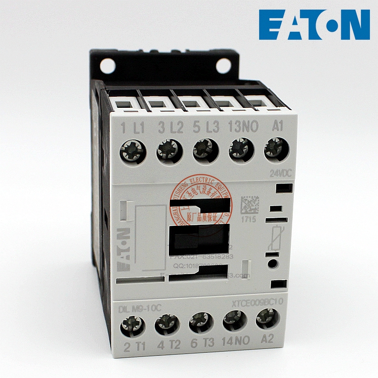 EATON Contactor DC Control DC24V DILM9-10C XTCE009BC10