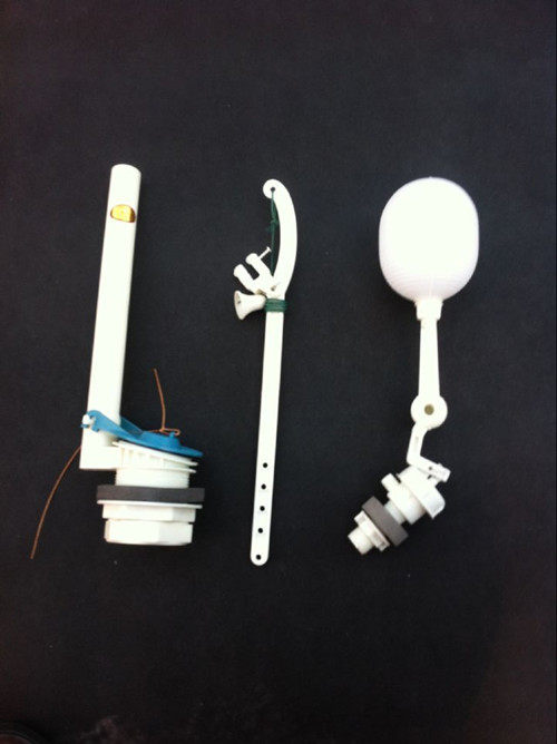 Public Toilet Squatting Pan Water Tank Hand Cleaning Utensils Pull Rope Flushing Tank Accessories Pull Wire High Water Tank Hanging Wall Type Cleaning Utensils