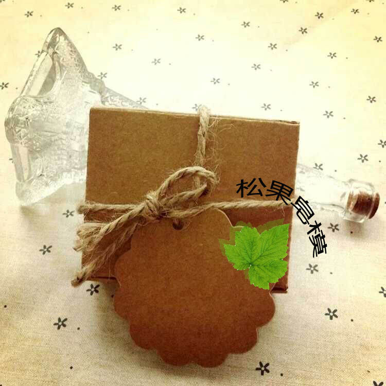 Pine cone home handmade soap packaging grass rope hemp rope DIY rope diameter 1 5MM