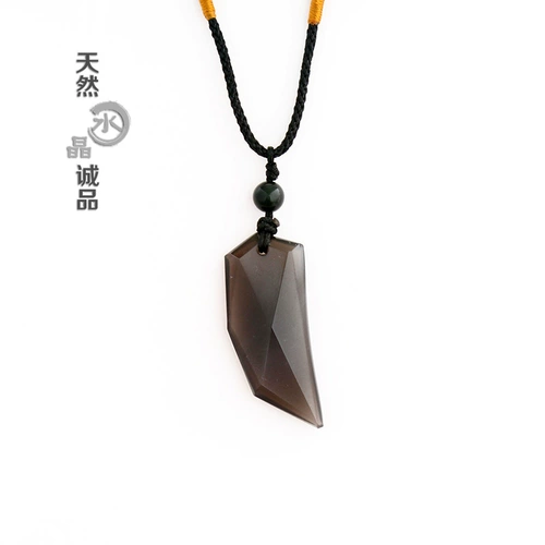 Натуральная подвеска, ожерелье для влюбленных подходит для мужчин и женщин, имитация льда