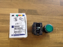 Schneider lighted flat button XB5 AW33B5 imported green button LED24V (original)