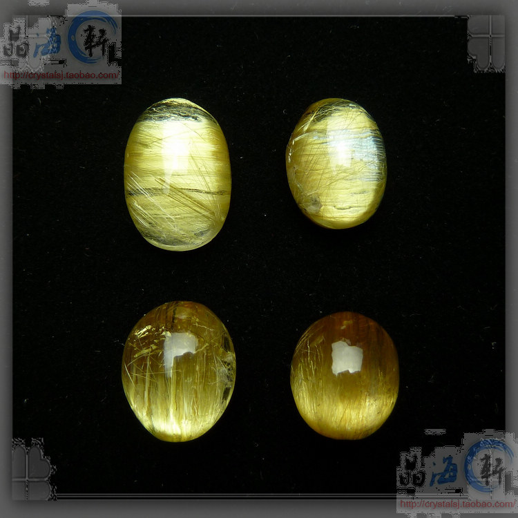 Genuine crystal loose stone cat's eye ring ethnic style gift