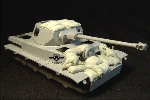 1 35 No. 4 No. 4 tank with ballistic sandbag resin sandbag-Taobao