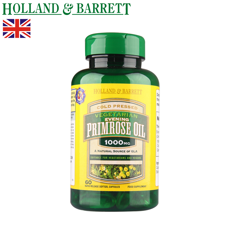Holland＆Barrett 月间草油素食胶囊