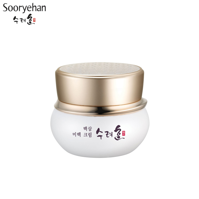 秀雅韩 白参面霜50ml 补水 润白嫩肤