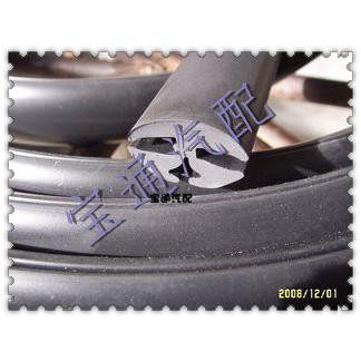 EPDM rubber glass seal car windshield three - way rubber train steamer for observation window