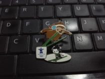 2010 Vancouver Winter Olympics Badges Official Mascot Badges QUATCHI and MIGA Ski Badges