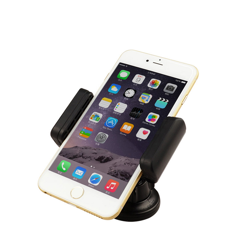 快美特 吸盘式车载手机支架苹果iphone6plus三星note汽车用手机座