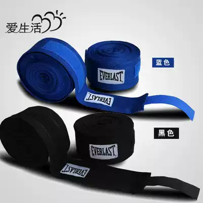 Boxing strap cotton Muay Thai hand strap Sanda hand guard bandage wrist guard about 3 meters fitness guard Belt Sports