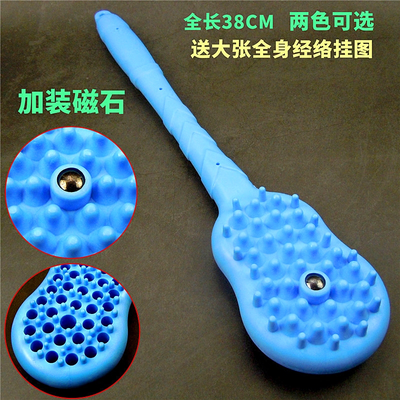 Massage tap on the touch of the stripper hammer raw silicone cervical vertebrae whole body leg health care massage rod tap