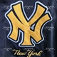MLB quầy trong nước 18 mùa xuân mới thêu áo khoác đồng phục bóng chày nam Yokosuka NY 34000 34100 - Thể thao sau mẫu áo thể thao nữ đẹp Thể thao sau