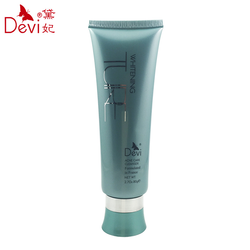 DEVI/黛妃化妆品真皙凝白祛痘防痘洗面奶80g 洁面补水