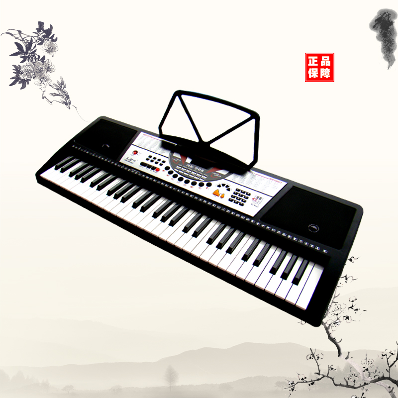 Meike 908 electronic organ 61-key standard key adult children beginner professional multi-function teaching electronic organ