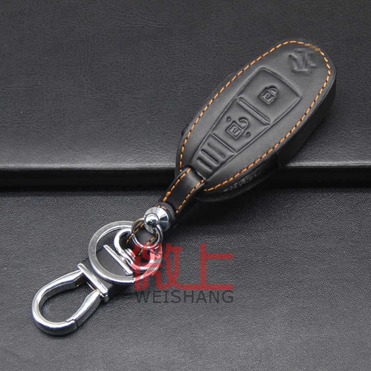 专用于长安铃木维特拉钥匙包真皮保护套扣汽车改装用品 15款锋驭