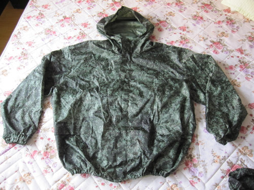 Russian active raincoat set Russian two-piece raincoat Russian camouflage raincoat