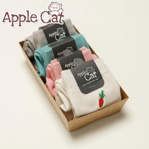 South Korea imported childrens socks spring and autumn baby cute carrot floor socks boys and girls short socks boomers baby