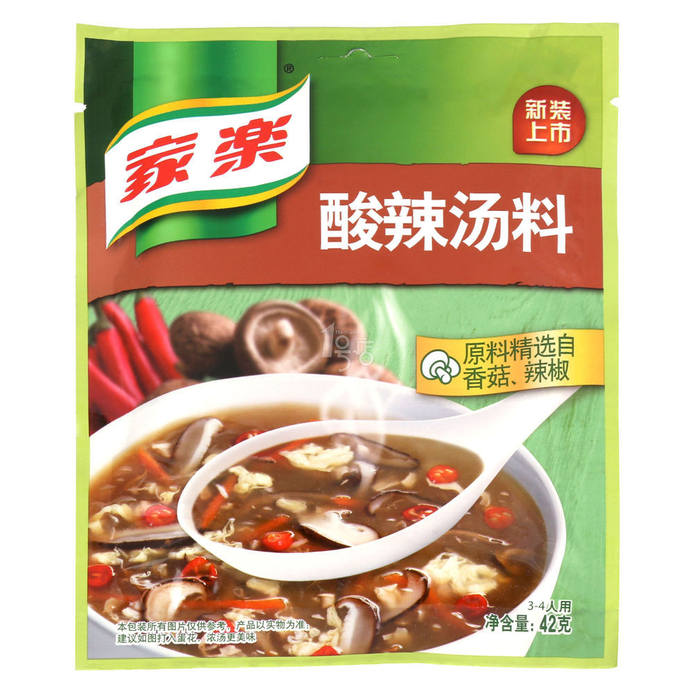 家乐酸辣汤新包装42g/包