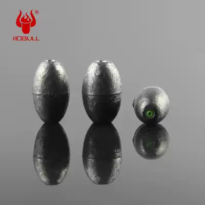 Fire cattle outdoor olive lead drop in the center of the heart lead fishing fall plastic core throwing rod fishing fishing accessories