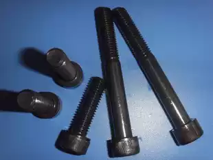 Special price 8 8 grade GB70 hexagon socket screw high strength Bolt black m4x8 ------ m4x50