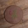 Chẳng hạn như Tailong vàng chống vảy nồi cách nhiệt vòng thêu coaster trà đạo trà bộ phụ kiện ấm đun nước pad vải quay - Trà sứ bộ tách trà đẹp