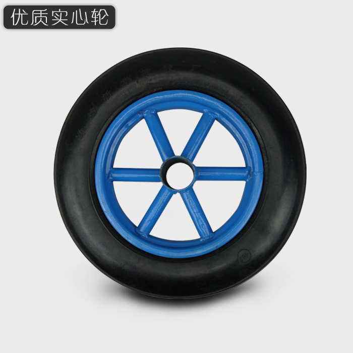 300-8 castors quality solid rubber wheel Tiger car trolley wheel anti-zza explosion proof tyre 14 inch