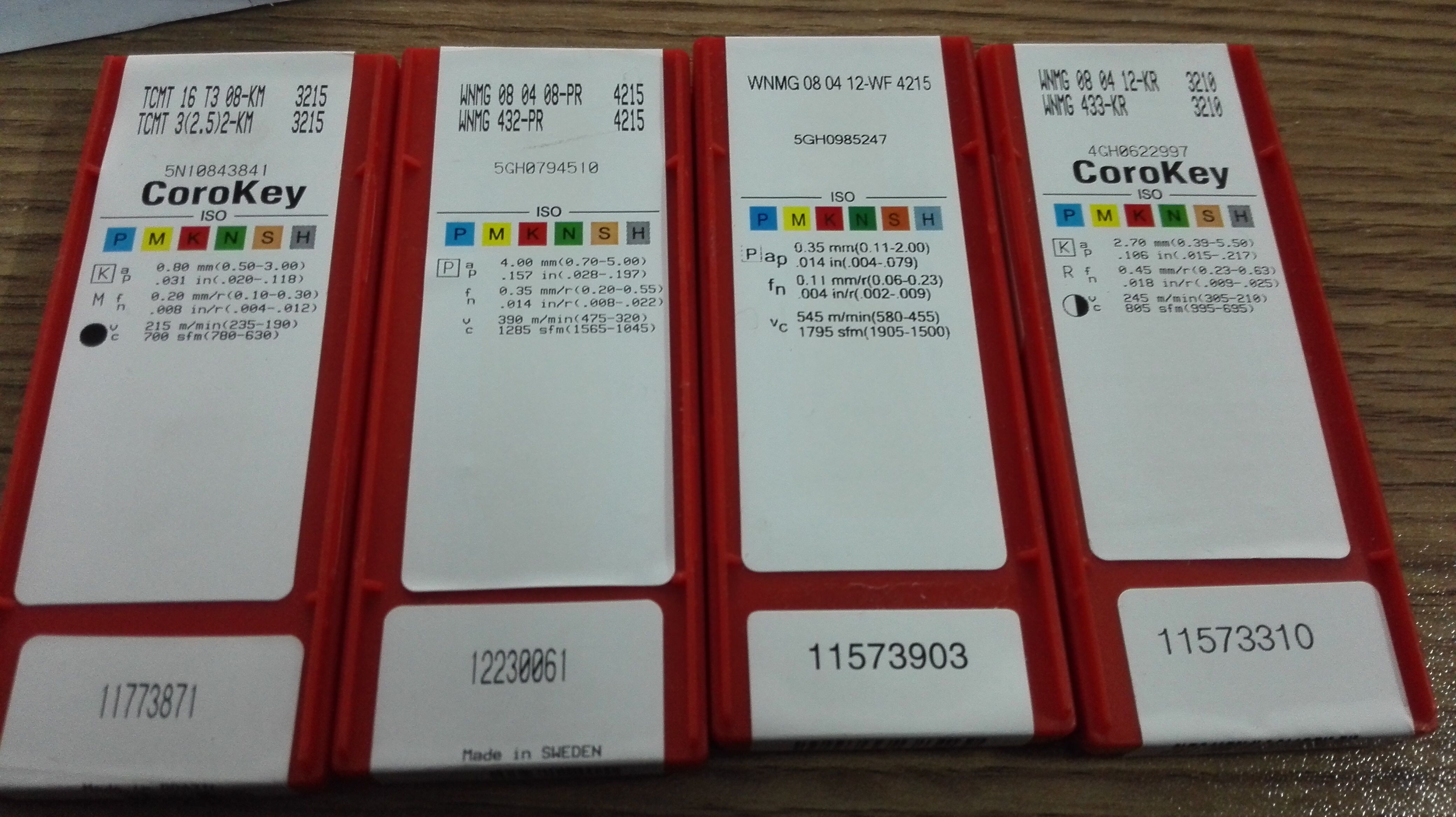 Authentic Sandvik WNMG080412-WF 4215 Please ask before shooting Thank you 