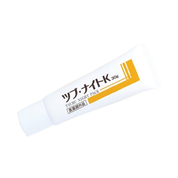 日本直邮 TSUBU NIGHT PACK RICH淡化脂肪粒撕拉式眼膜 30g