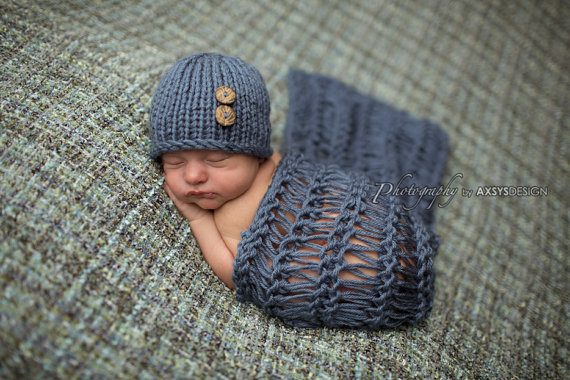 Newborn photography 100 days photo props Baby full moon photo hat photography clothing Handmade hat blanket
