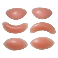 Áo tắm thoáng khí ngực pad chèn dày bikini đồ lót áo ngực mat ngực nhỏ tập trung vào các gasket silicone miếng lót mút xốp độn ngực dày vừa