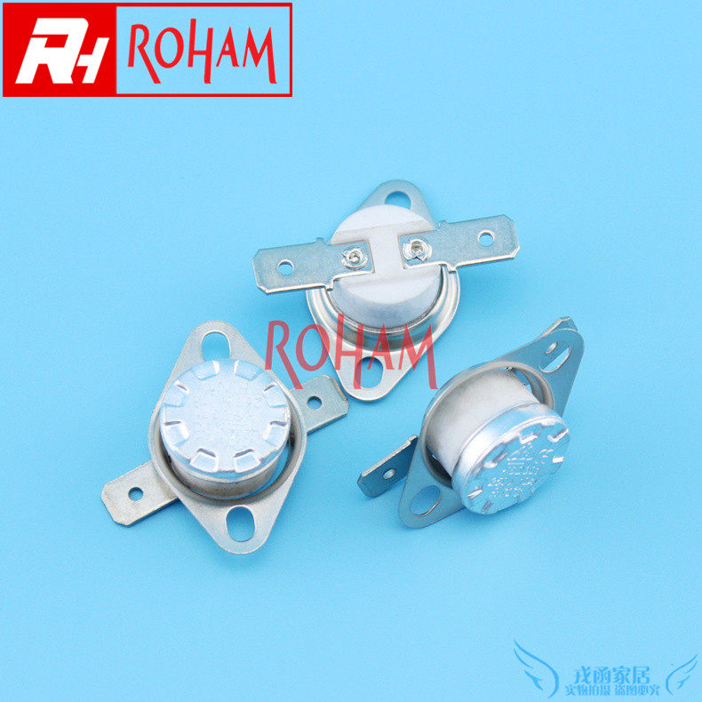 KSD301 ceramic temperature controller temperature-controlled switch thermal protector 250V10A Changclosed 250260 70 ° C