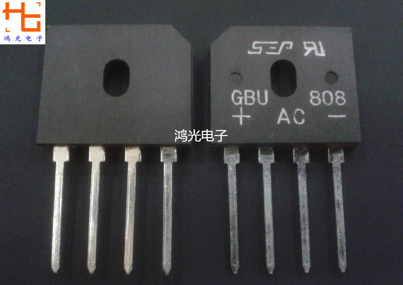 Hon Light) SEP brand new original fitting bridge 8A800V flat bridge flat foot GBU808 quality copper foot