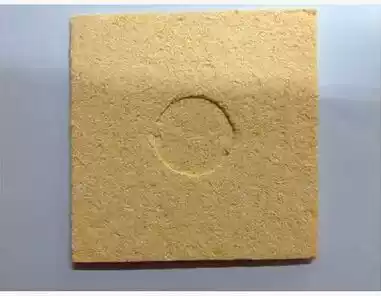 High quality sponge thickened soldering iron head cleaning sponge high temperature resistant sponge lead-free soldering iron sponge