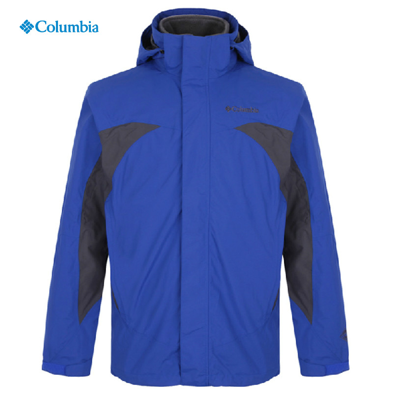 COLUMBIA/哥伦比亚 男款抓绒内胆三合一冲锋衣 PM7847