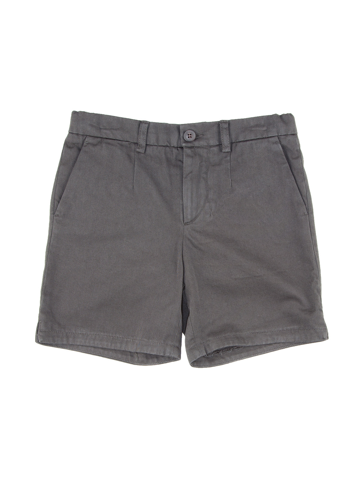 Dolce&Gabbana 碳黑色全棉休闲短裤