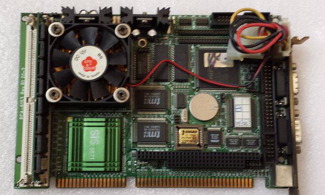 Research on the PCA-6153 Rev B1 01-2 industrial board card (physical figure) 
