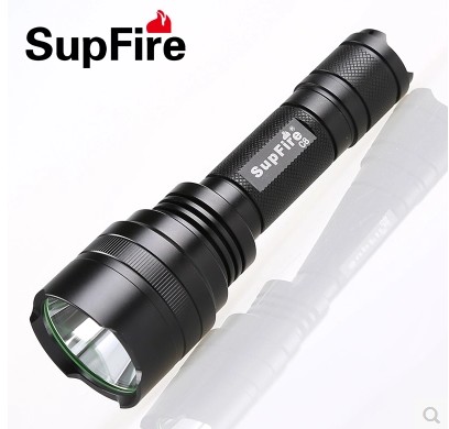superfire god fire c8 XPE r5 T6 intense light flashlight Far shot imported led charging outdoor night riding work