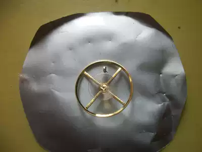 Full new machine movement full swing watch accessories balance wheel six-sided line machine watch balance wheel