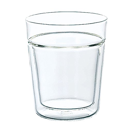Hario Vacuum insulated double layer heat-resistant glass 260ml TRG-260 imported from Japan