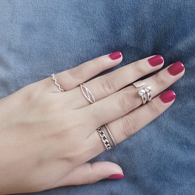 Bague Femme OTHER   en Argenterie - Ref 3087518 Image 4