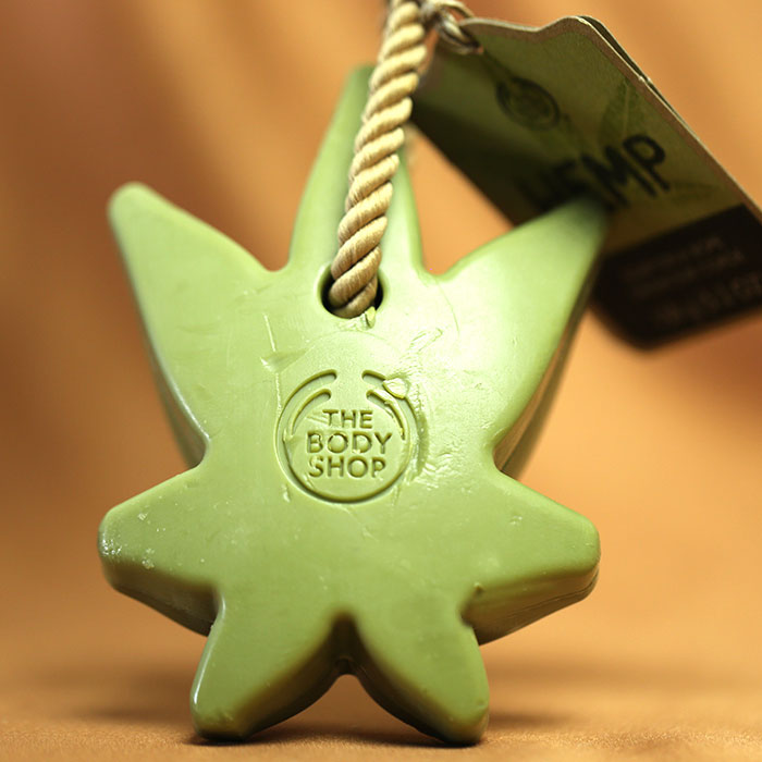 拍下半价THE BODY SHOP 麻纤hemp身体洁肤皂/手工香皂150g