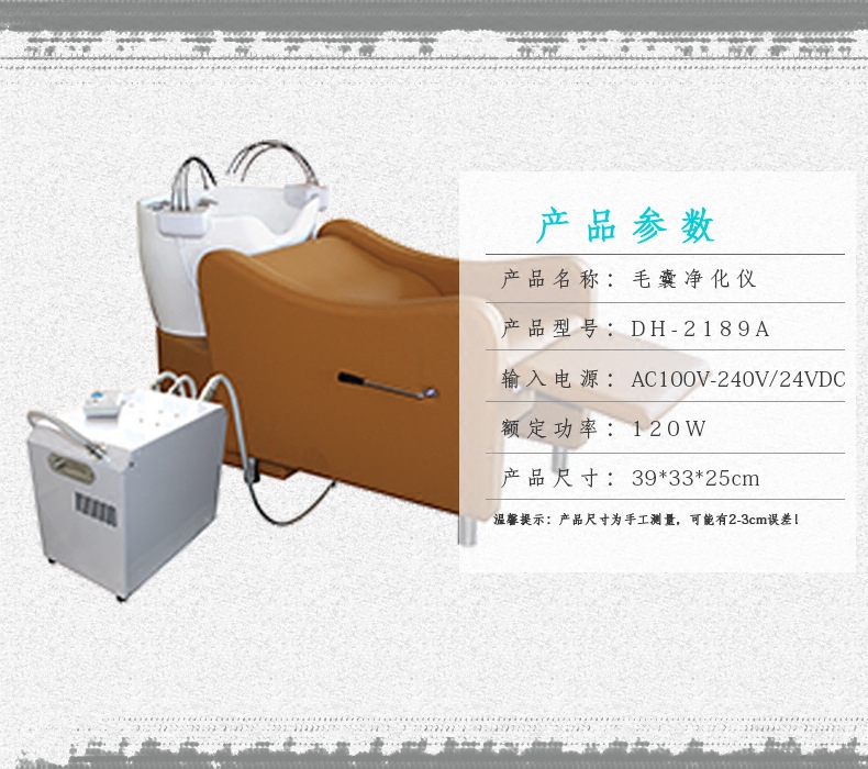 Dongtian manufacturer hair follicle purifier remove odor cleaning scalp to promote hair growth DH-2189A