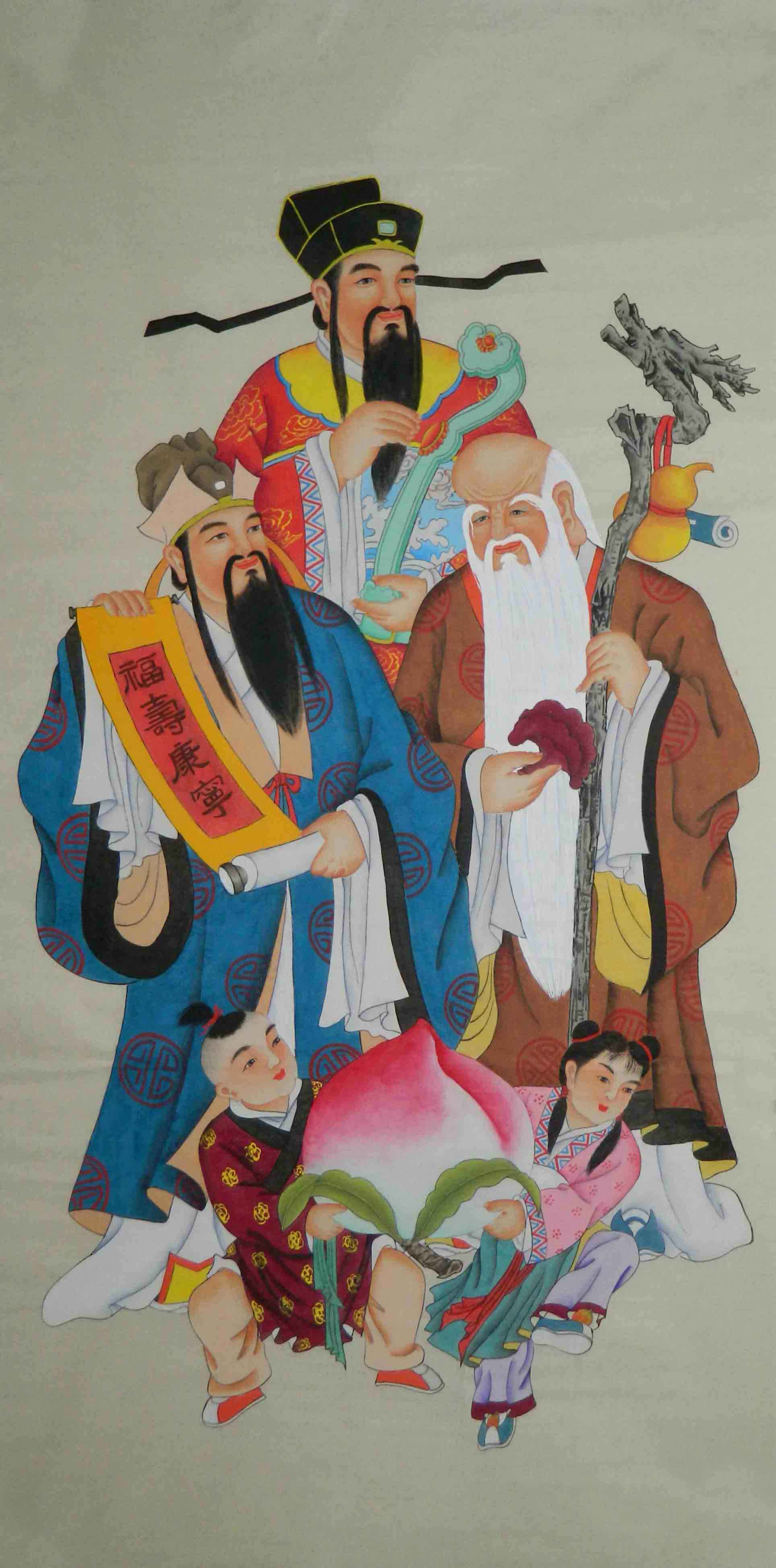 齐白石 福寿康宁 中国画 掛け軸 水墨画 和室 玄関 茶室 壁掛け 美術品 福寿康宁国画- Top 50件福寿康宁国画- 2026年3月更新- Taobao