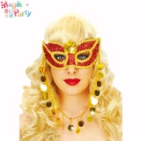 Сексуальная красная маска для принцессы, повязка для глаз для взрослых, xэллоуин, выпускной вечер