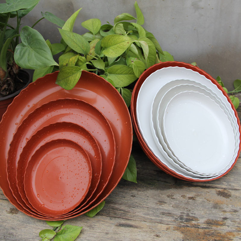 Купить Поддон под цветы Горшки ПП лотки круглой лотоса край подноса ...