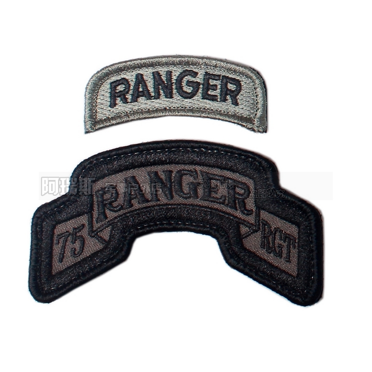 75 Ranger armband ACU armband Army fan ACU chest strip ACU camouflage uniform armband backpack sticker