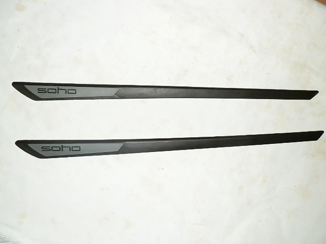 Taiwan-made SOHO imported mountain bike travel body rubber anti-scratch strip