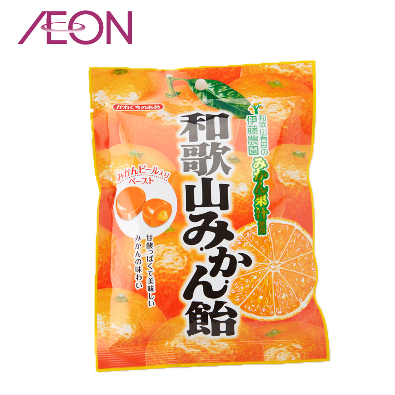 【AEON】日本川口製菓 和歌山橘子糖110g