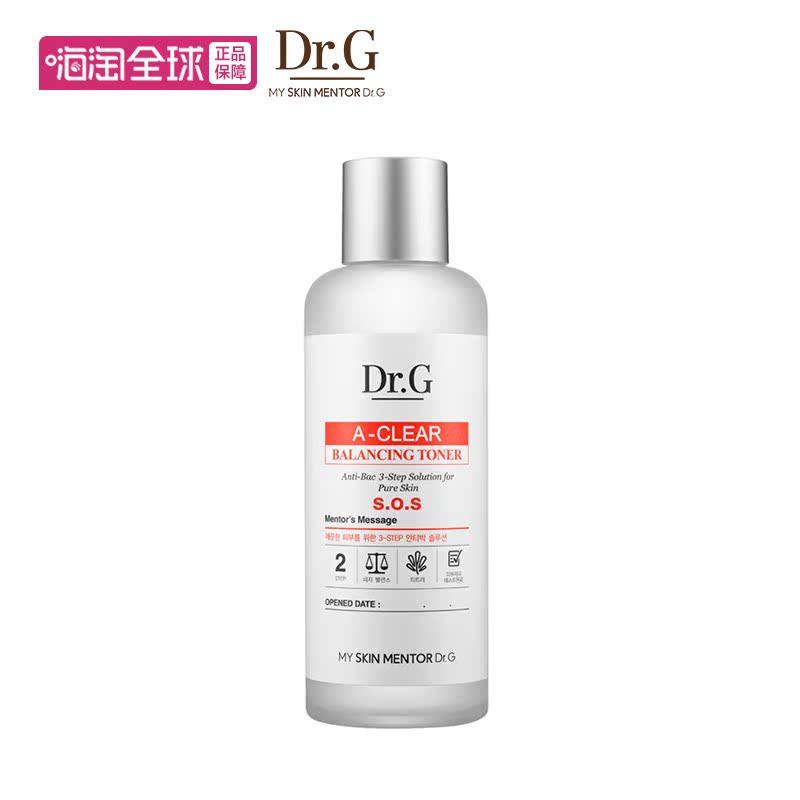 DR.G美丽世界 痤疮控油护理系列保湿净肌爽肤水170ml韩国正品药妆